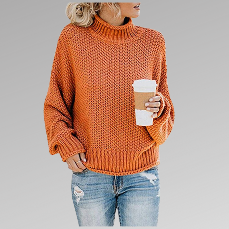 Calista™ - Mock-Neck Sweater